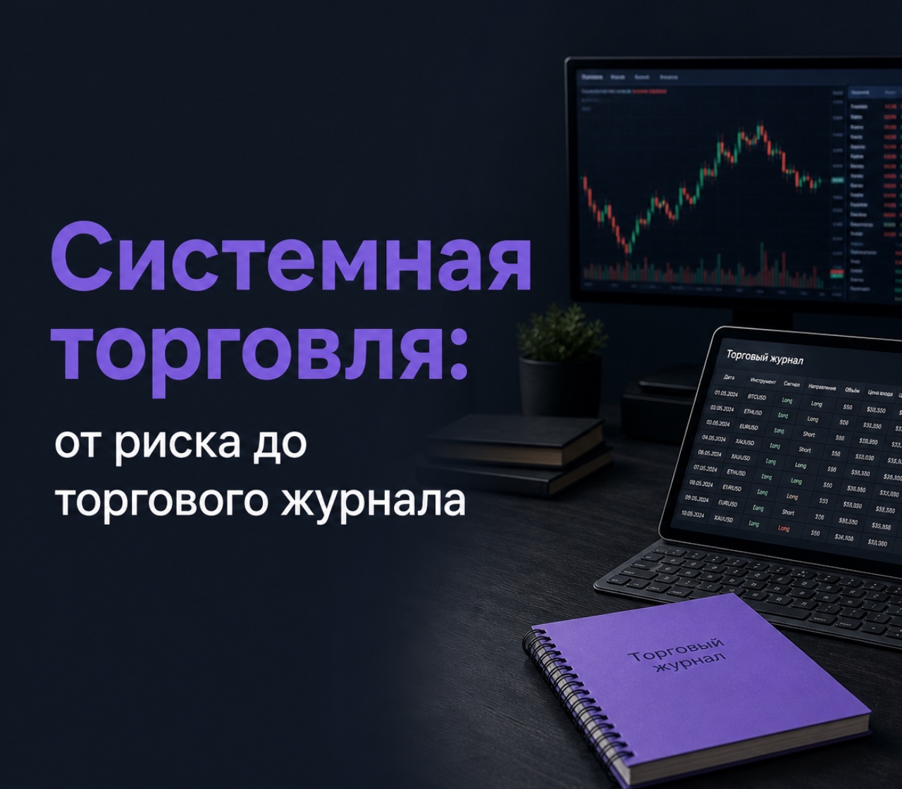 Системная торговля: от риска до торгового журнала